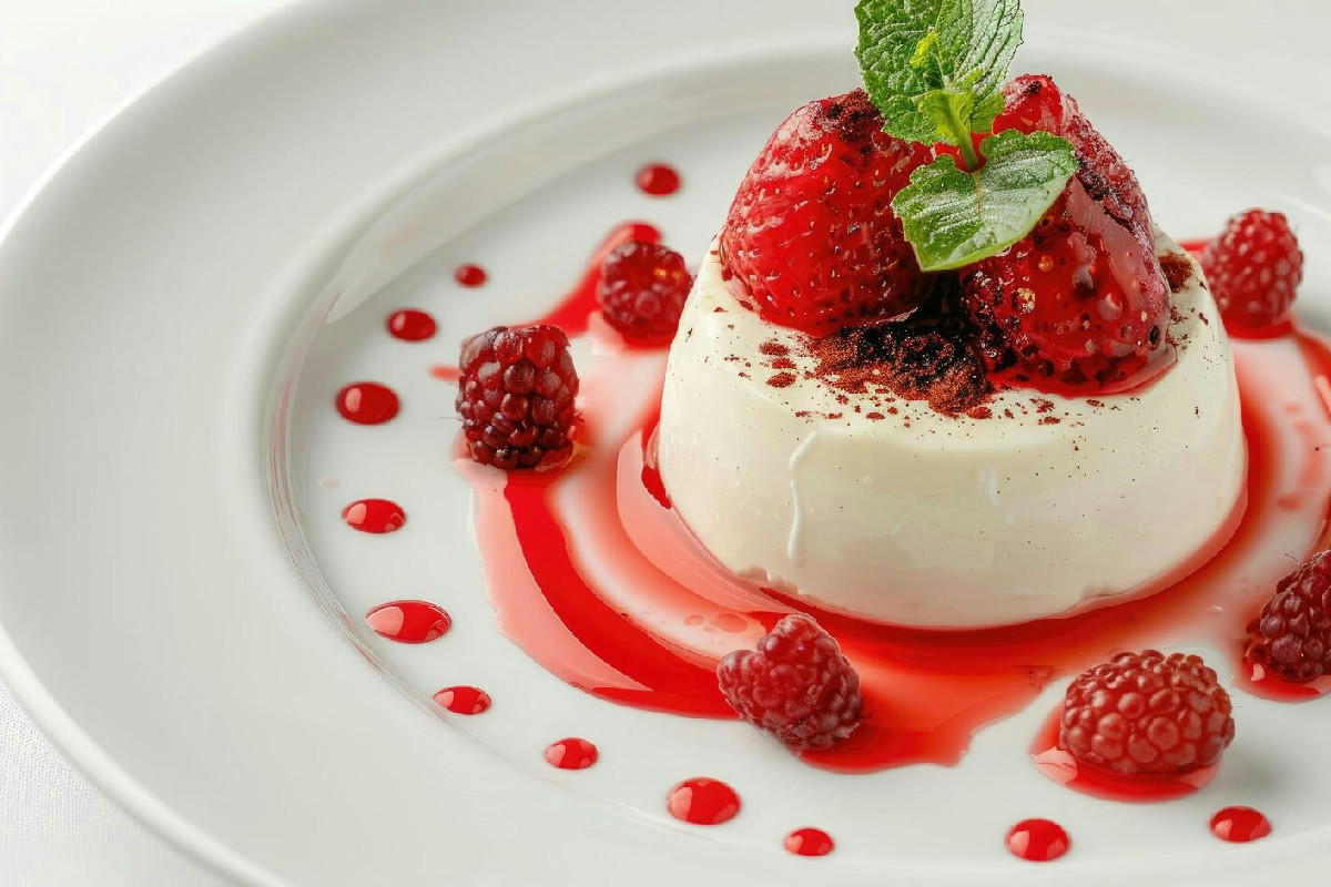 Cosa succede alla panna cotta tradizionale quando diventa un dolce vegano cremoso e leggero